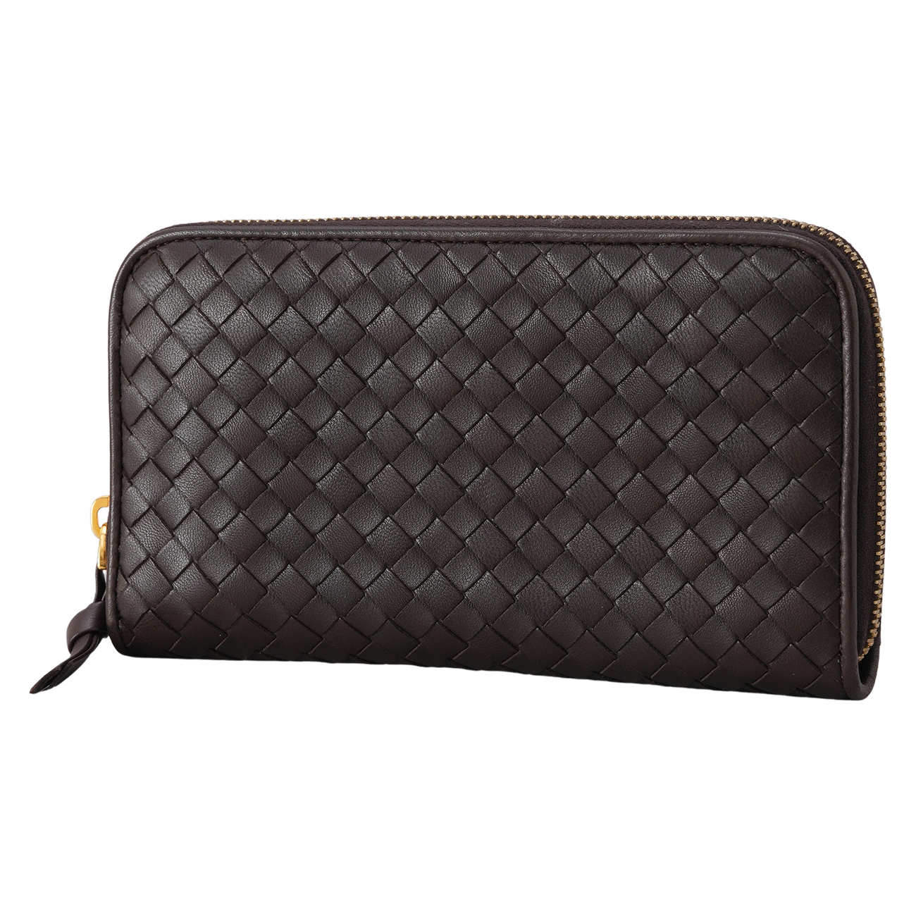 BOTTEGA VENETA(USED)보테가베네타 인트레치아토 지퍼 장지갑